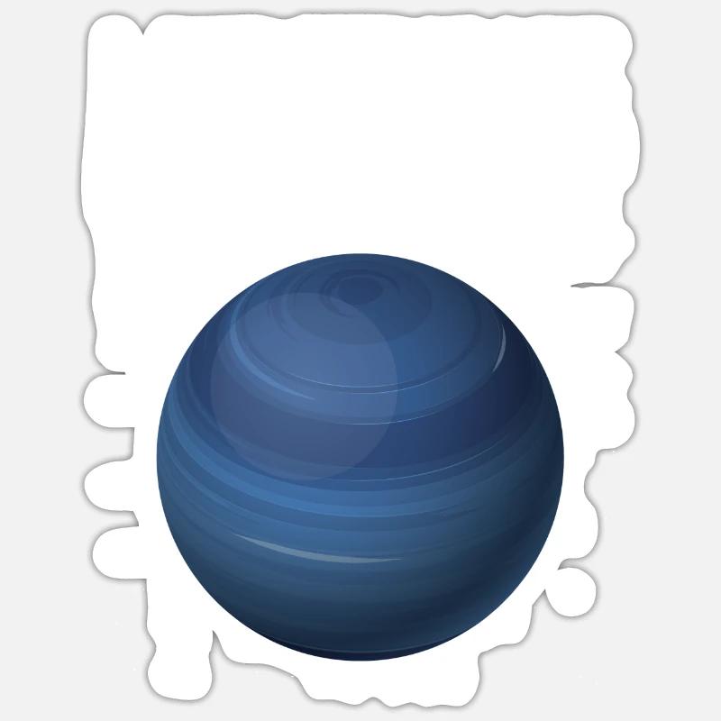 Neptune Sticker size S (10 x 10 cm)