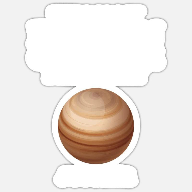 Jupiter Sticker size S (10 x 10 cm)