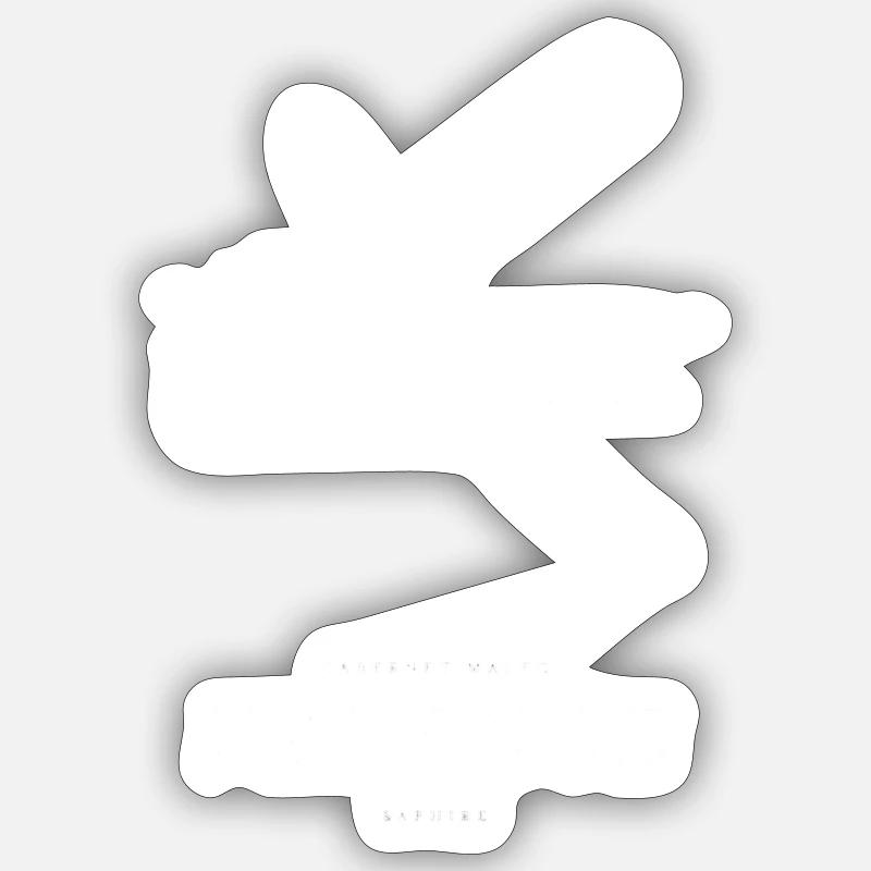 Sticker Größe S (10 x 10 cm) - 