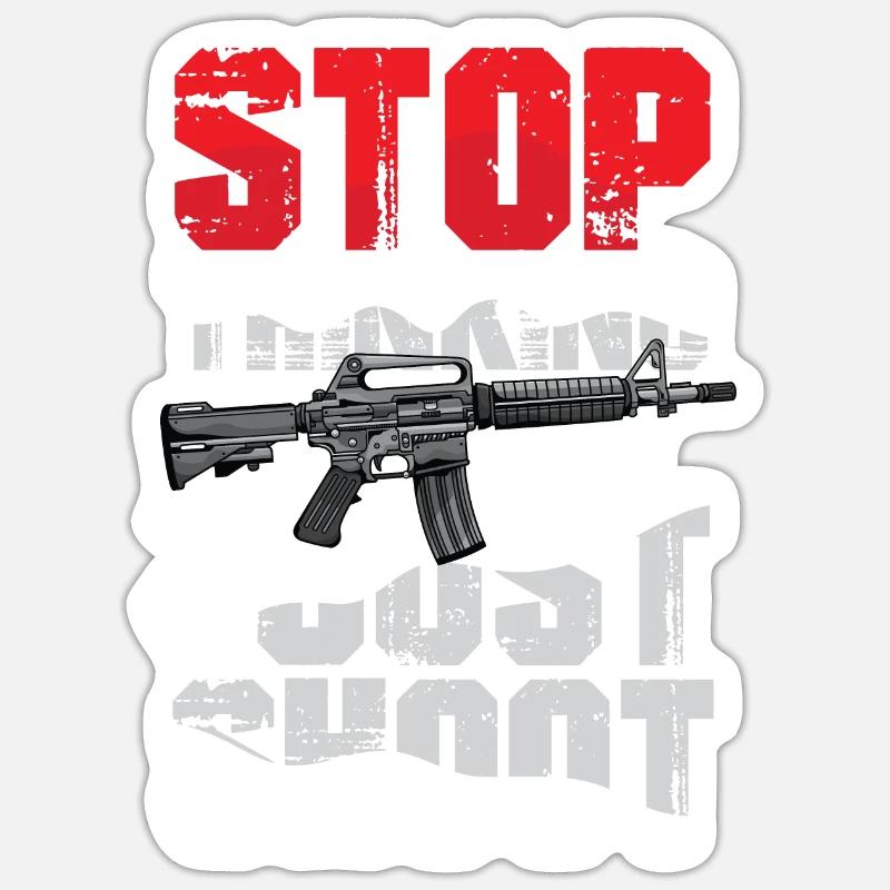 Sticker Größe S (10 x 10 cm) - 