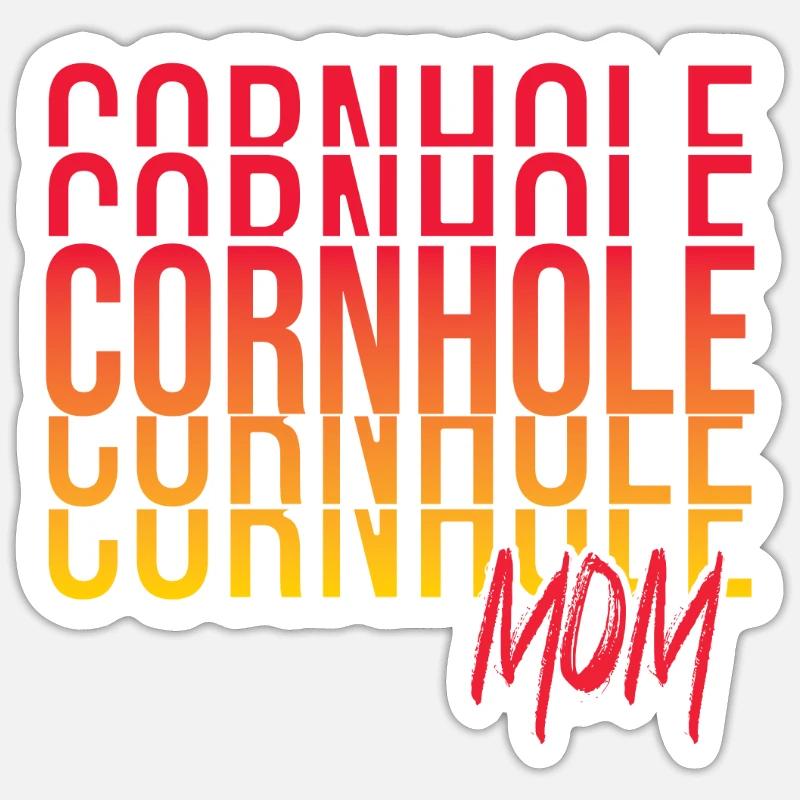 Cornhole Sticker Größe S (10 x 10 cm)