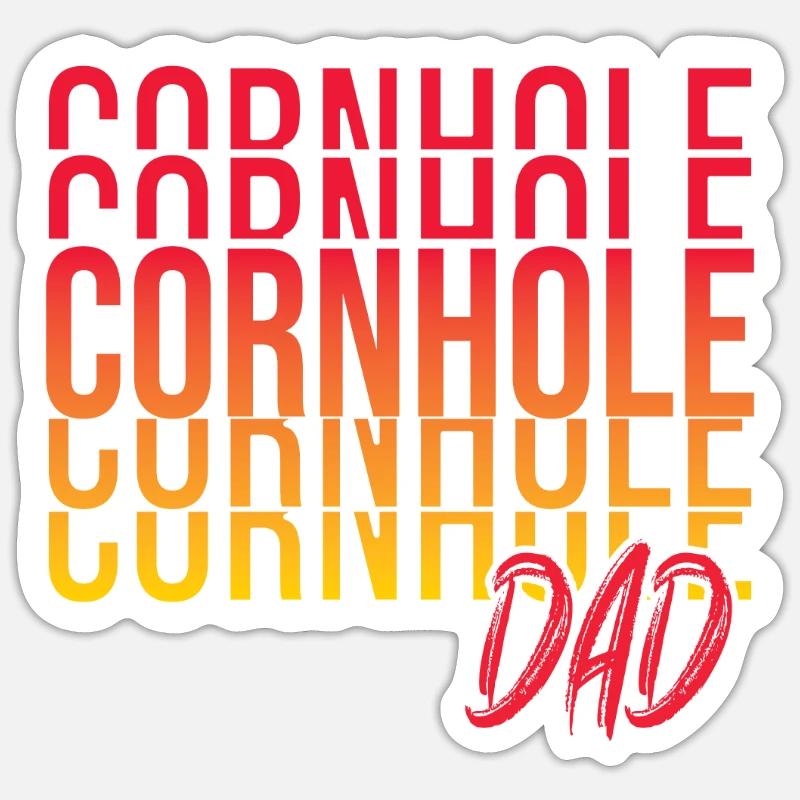 Cornhole Sticker Größe S (10 x 10 cm)