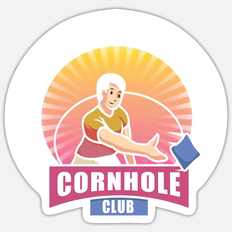 Cornhole Sticker Größe S (10 x 10 cm)