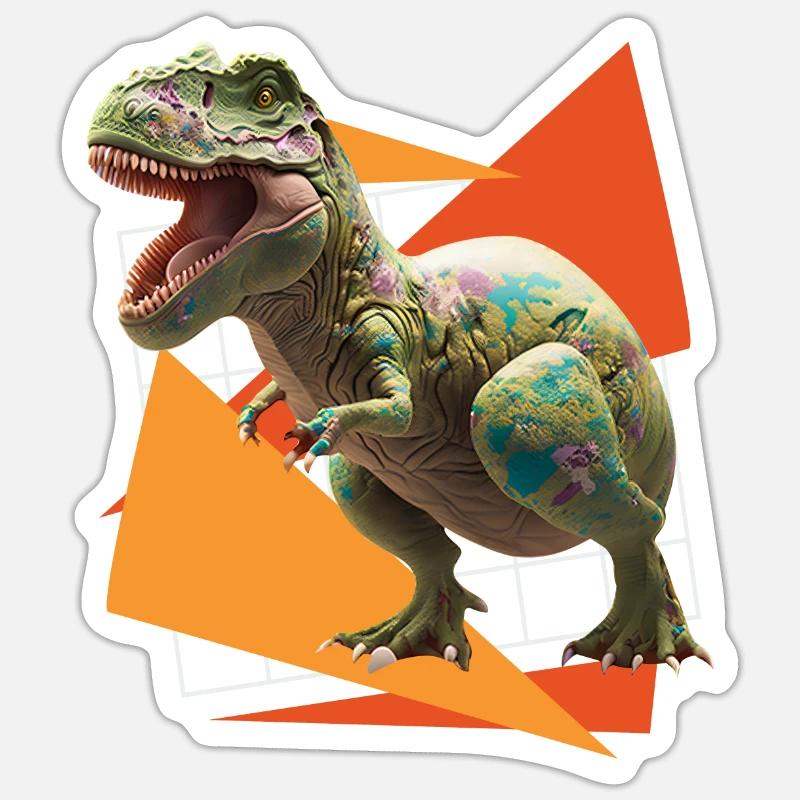 Eggspert Easter Eggs Search Dinosaurs Easter Bunnies Sticker size S (10 x 10 cm)