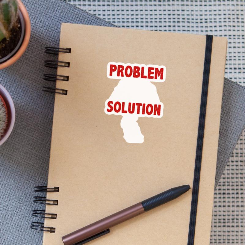 Lasso Throwing Lasso Thrower Problem Solution Sticker size S (10 x 10 cm)