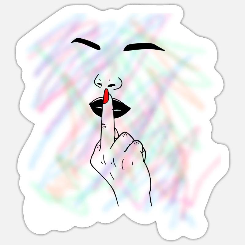 Sticker Größe S (10 x 10 cm) - 