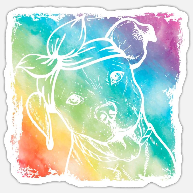 Sticker taille S (10 x 10 cm) - 