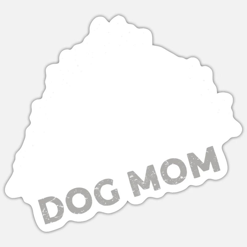 Beste Hundemutter Aller Zeiten Bester Buddy-hund Sticker Größe S (10 x 10 cm)