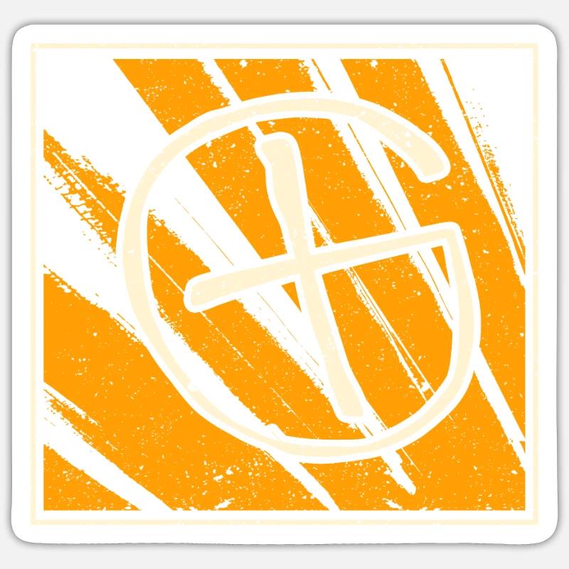 Geocaching GPS Container Target Marker Treasure Sticker taille S (10 x 10 cm)