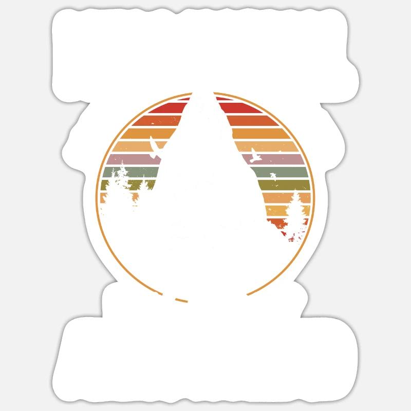 Pfeilspitzenjagd Sticker Größe S (10 x 10 cm)