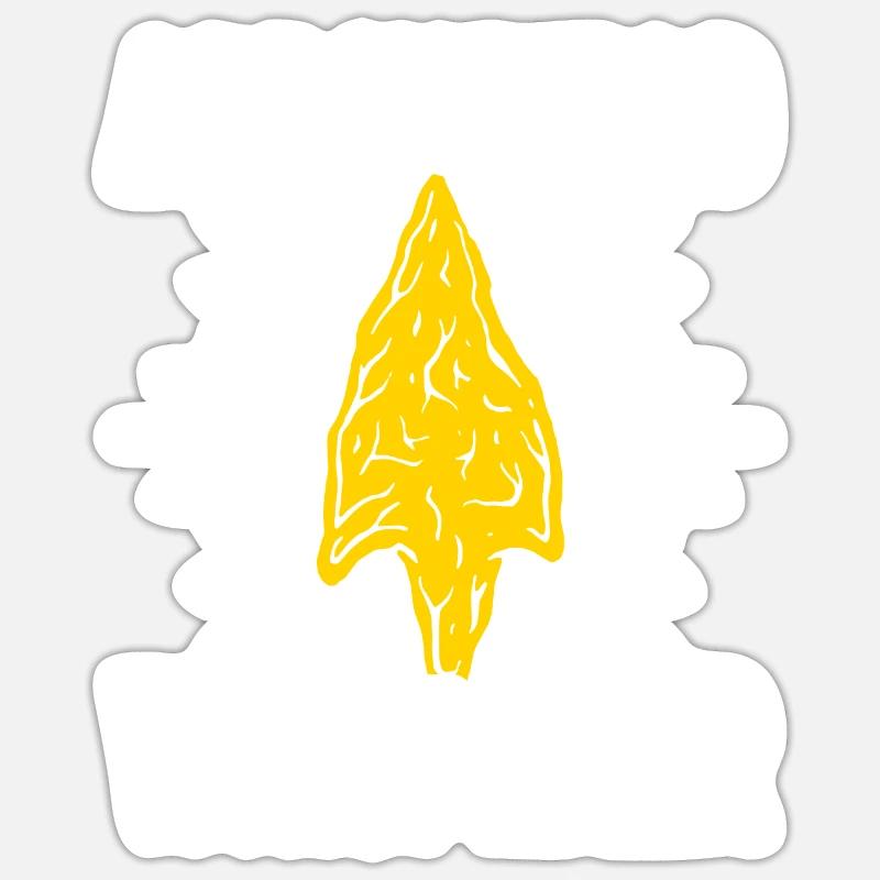 Pfeilspitzenjagd Pfeilspitzen Sticker Größe S (10 x 10 cm)