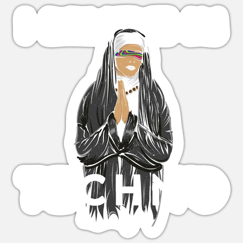 Sticker Größe S (10 x 10 cm) - 
