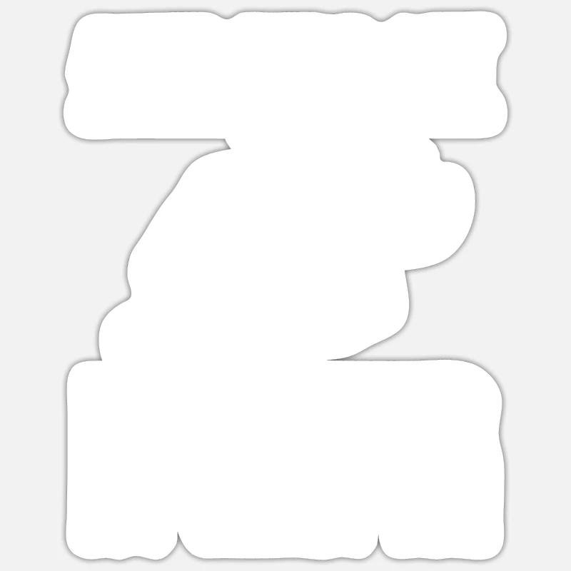 Alles Wird Gut Der Meister Ist Jetzt Da - Sticker Größe S (10 x 10 cm) - Mattweiß