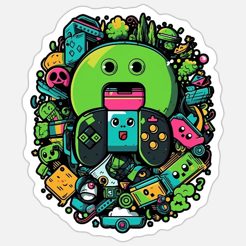 Sticker taille S (10 x 10 cm) - 