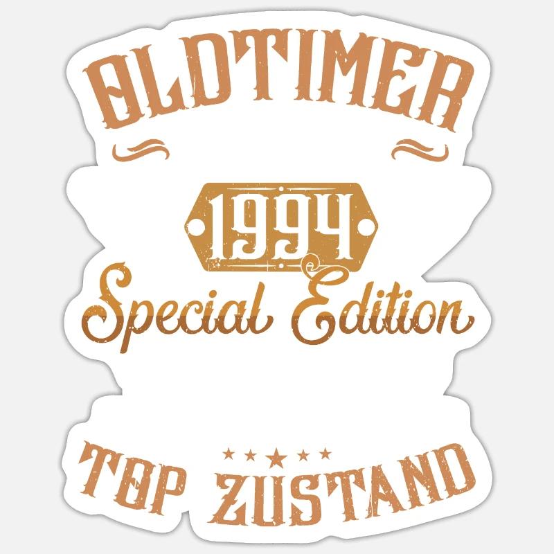 29. GEBURTSTAG OLDTIMER 1994 Sticker Größe S (10 x 10 cm)