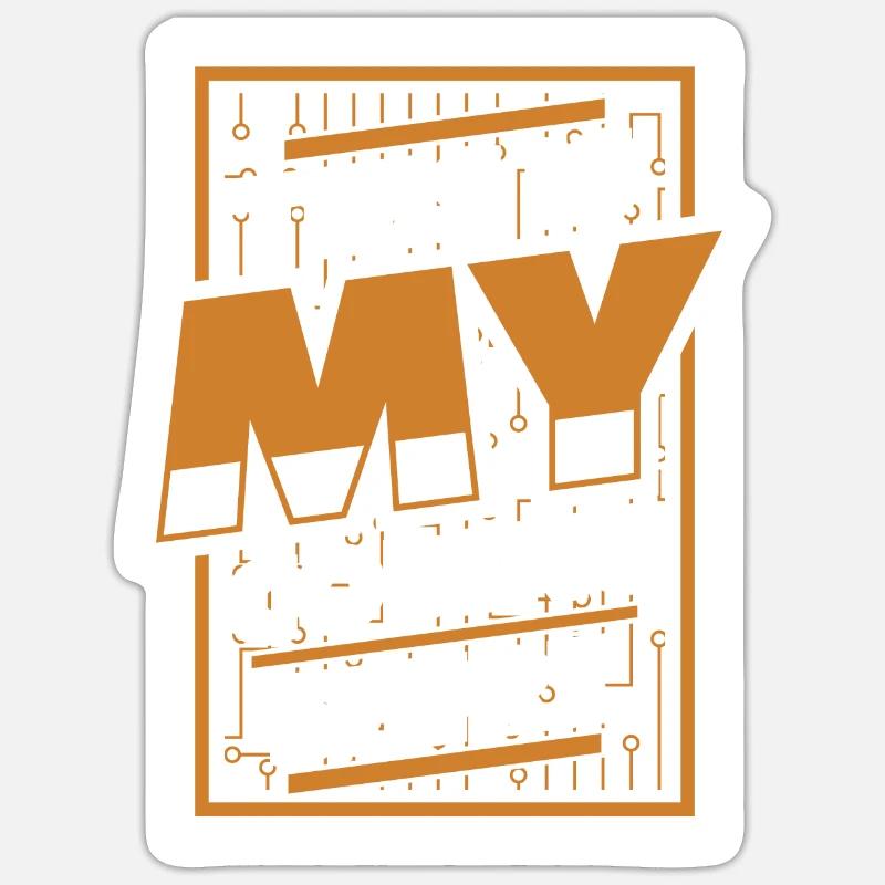 Ceci est mon codeur de développeur de vêtements de codage Sticker taille S (10 x 10 cm)