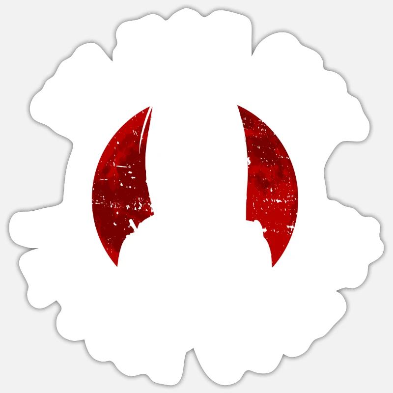 Bin nicht krank, bin nur Goth AF - Moontan Gothic Sticker Größe S (10 x 10 cm)