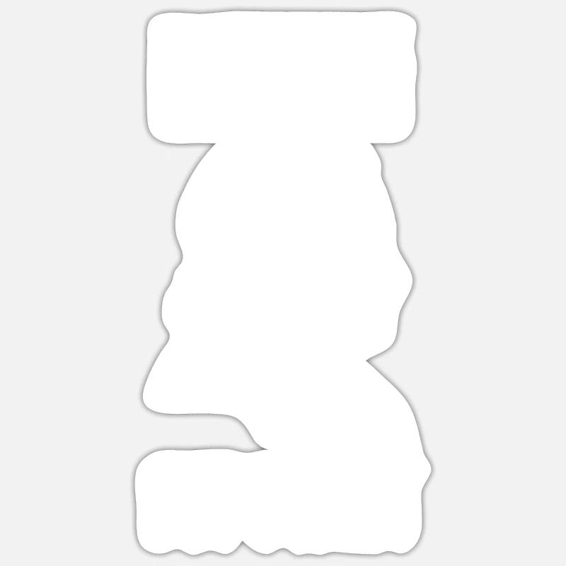 Philosophical Debate Feeling Philoslothical Sticker size S (10 x 10 cm)