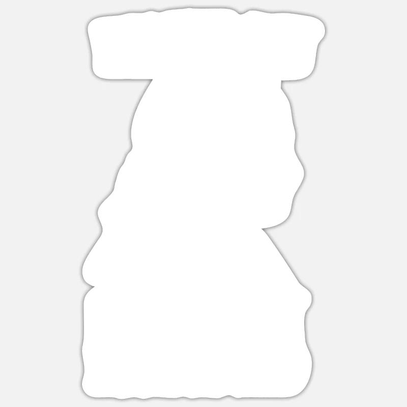 Philosophical Debate Feeling Philoslothical Sticker size S (10 x 10 cm)