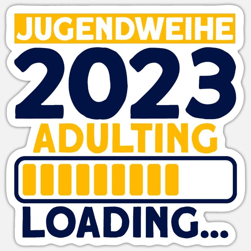 Sticker Größe S (10 x 10 cm) - 