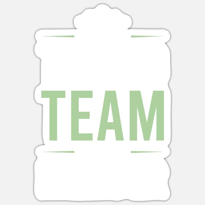 Équipe de tuning - Sticker taille S (10 x 10 cm) - blanc mat