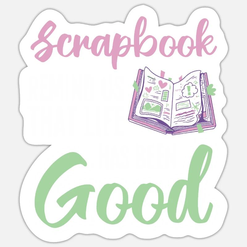 Basteln - Sticker Größe S (10 x 10 cm) - Mattweiß