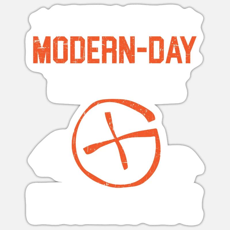 Das moderne Leben eines Schatzsuchers Sticker Größe S (10 x 10 cm)