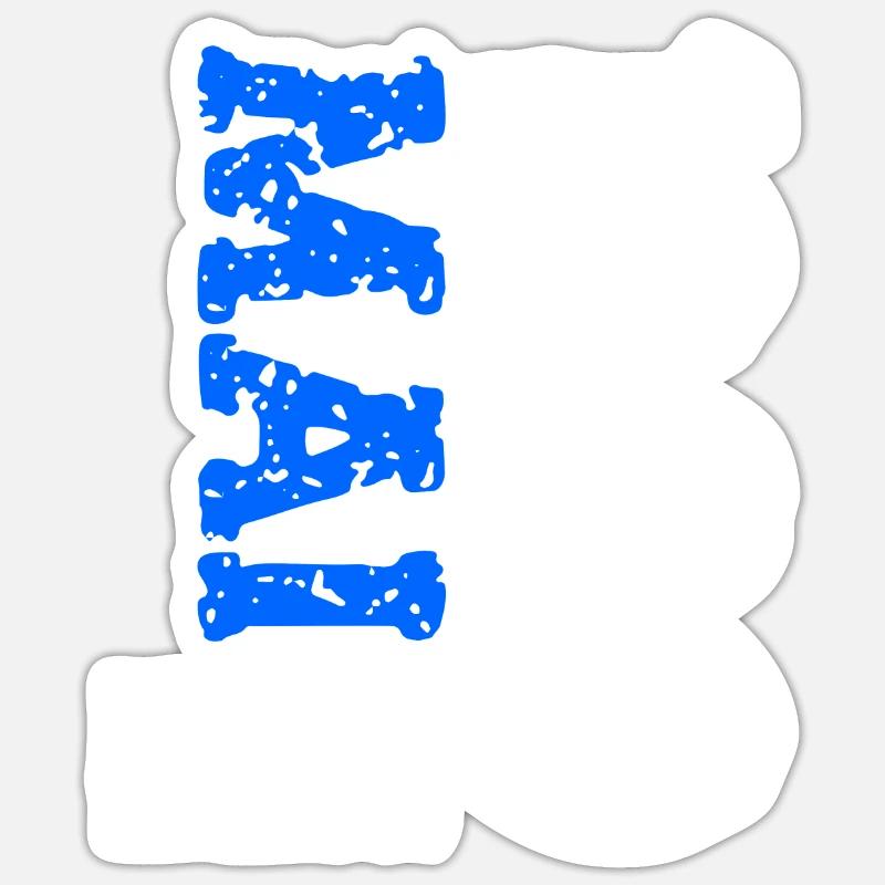 1960 Mai Limited Edition Geburtstag Geschenk - Sticker Größe S (10 x 10 cm) - Mattweiß