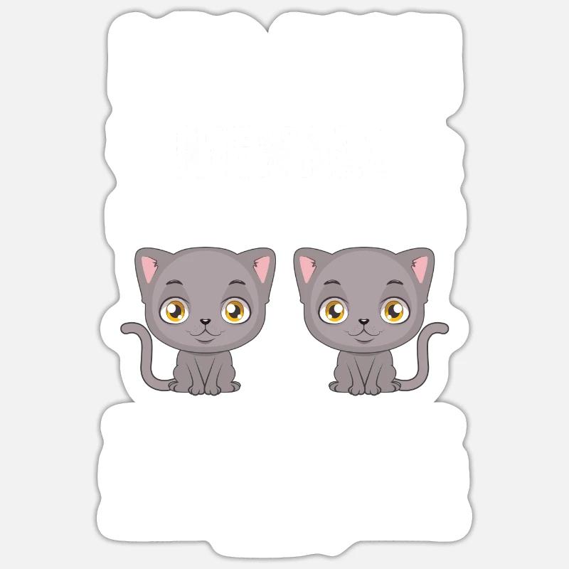 Britisch Kurzhaar Katze Sticker Größe S (10 x 10 cm)