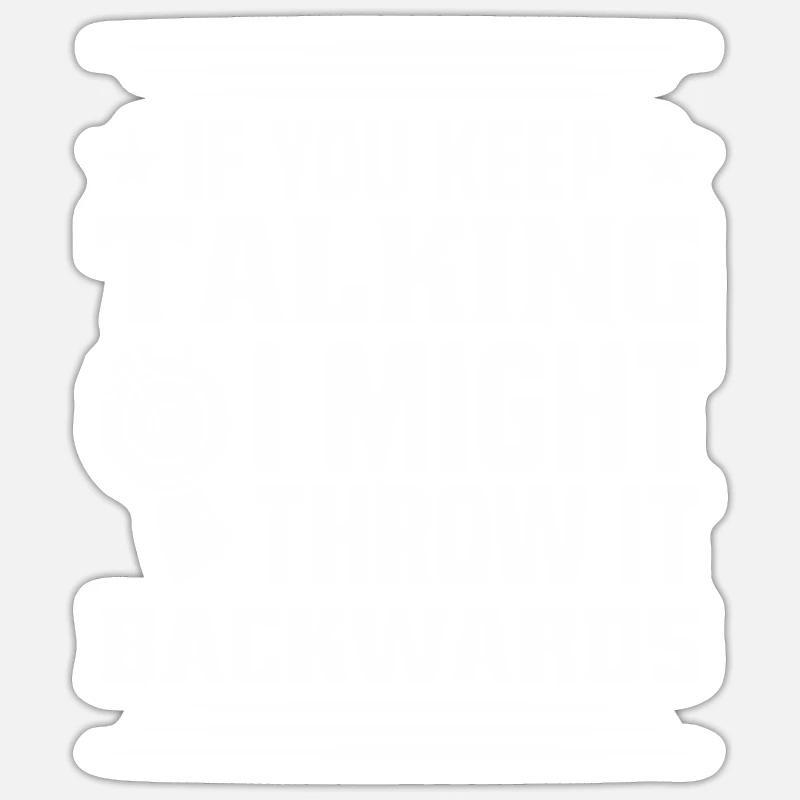 Diskuswurf Diskuswerfer Leichtathletik Diskus Sticker Größe S (10 x 10 cm)