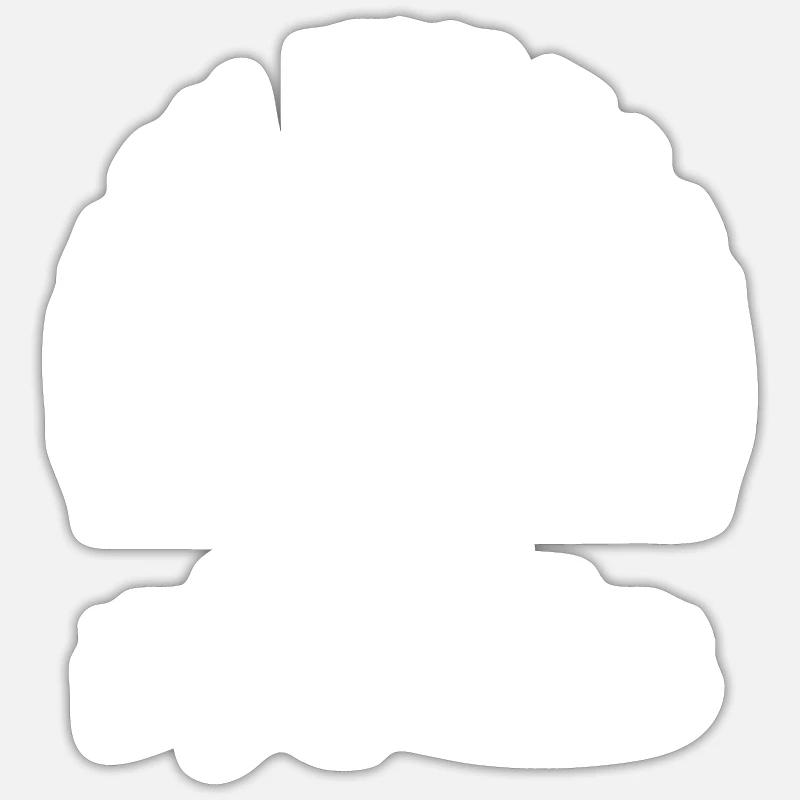 Energy Unleashed: The Power of the Atom - Nuclear Klistremerke størrelse S (10 x 10 cm)