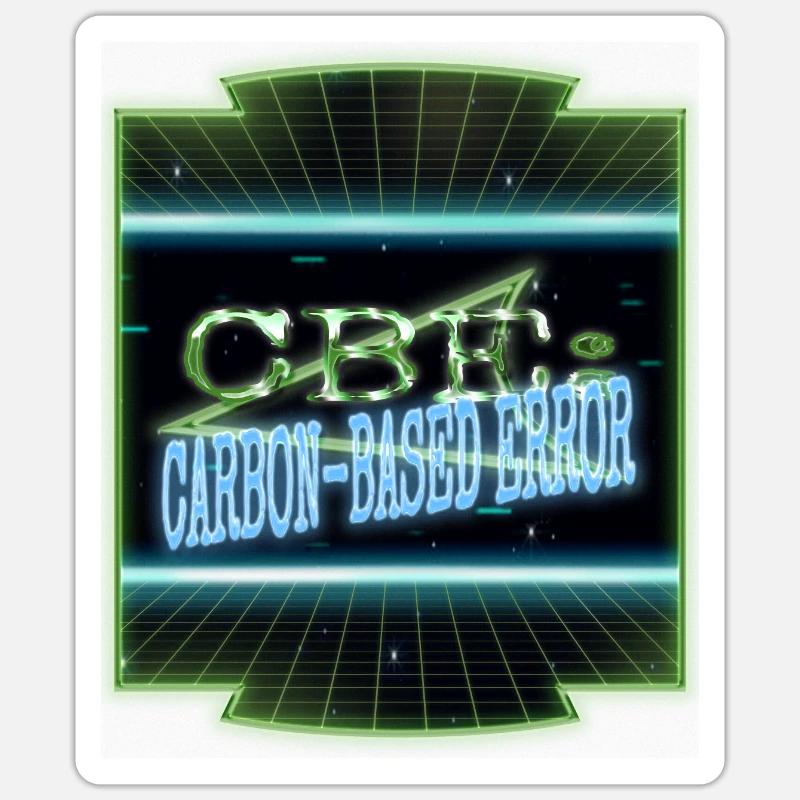 instruction codes présents blague génial crypter Sticker taille S (10 x 10 cm)