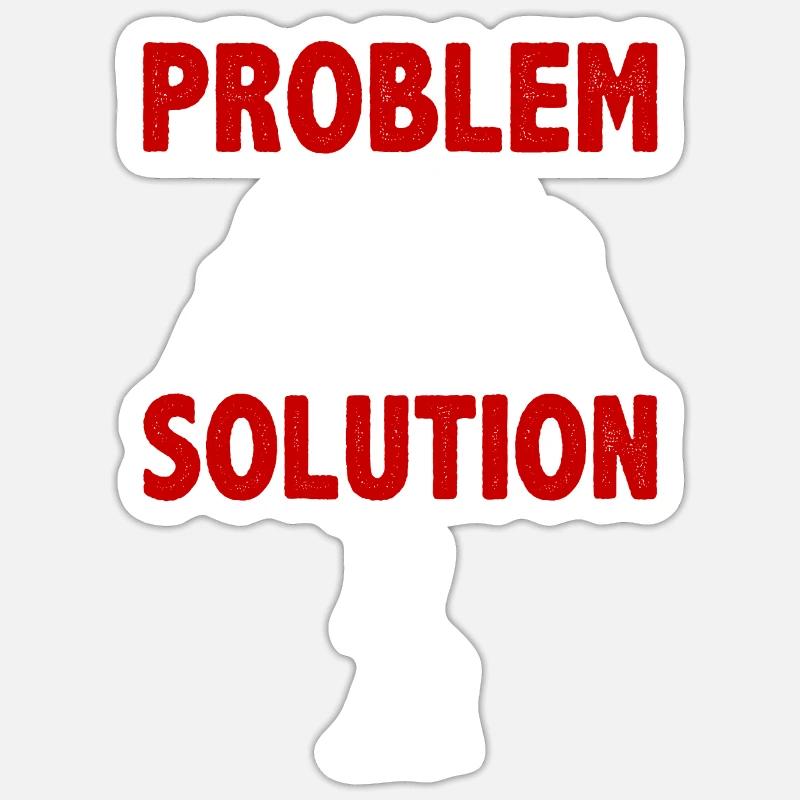 Opera Singing Theatre Musical Problem Solution Sticker Größe S (10 x 10 cm)