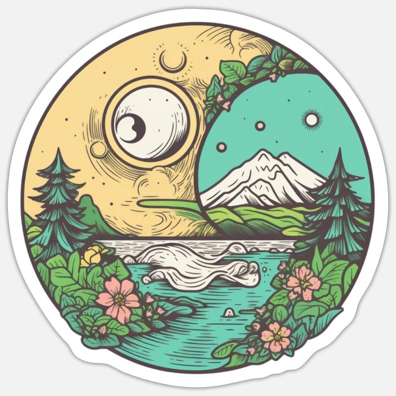 Sticker taille S (10 x 10 cm) - 