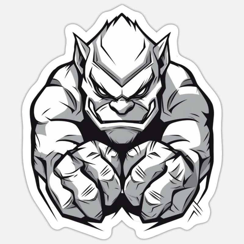 Sticker Größe S (10 x 10 cm) - 