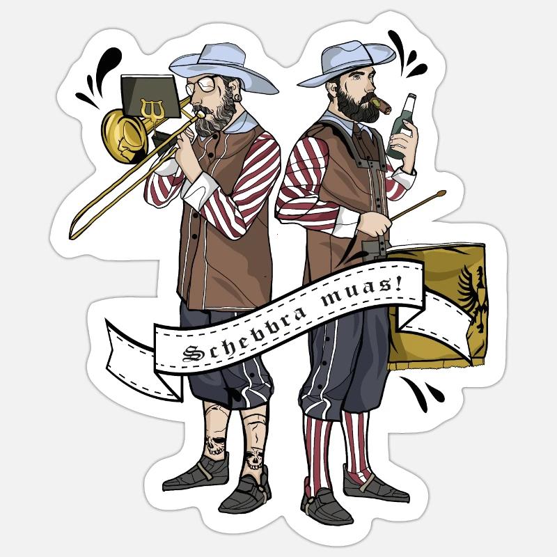 Sticker size S (10 x 10 cm) - 