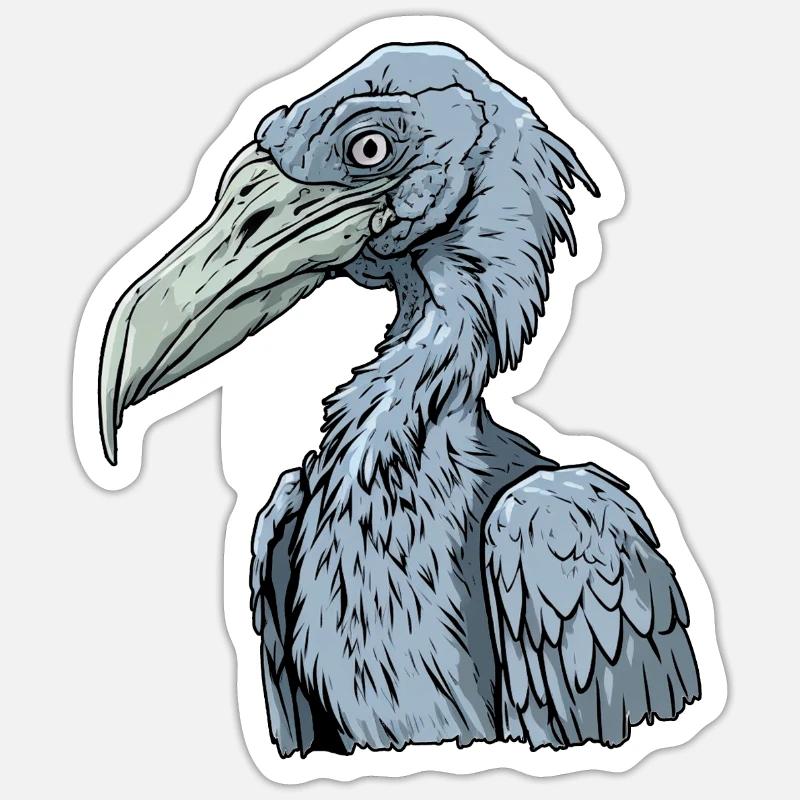 Abu-markub - Sticker taille S (10 x 10 cm) - blanc mat