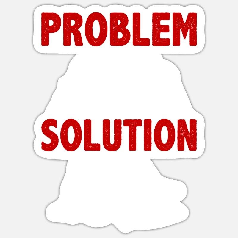 Picknicking Outing Problem Solution Hobby Sticker size S (10 x 10 cm)
