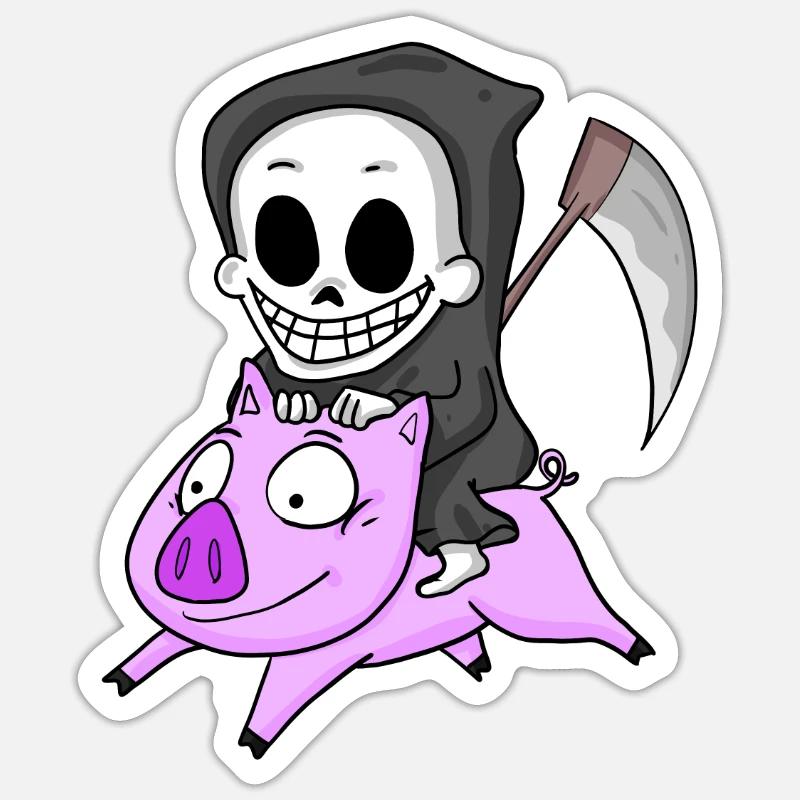 Sticker Größe S (10 x 10 cm) - 