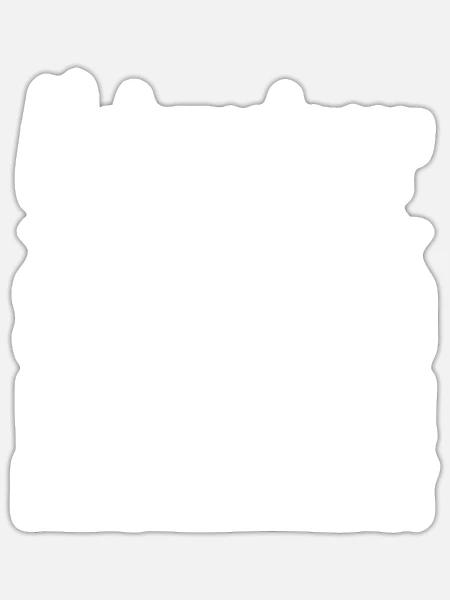 Unternehmer Superheld Spruch - Sticker Größe S (10 x 10 cm) - Mattweiß
