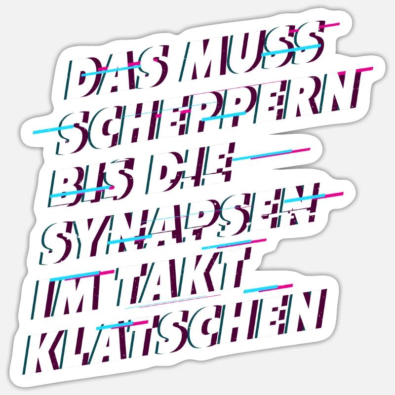 Sticker Größe S (10 x 10 cm) - 