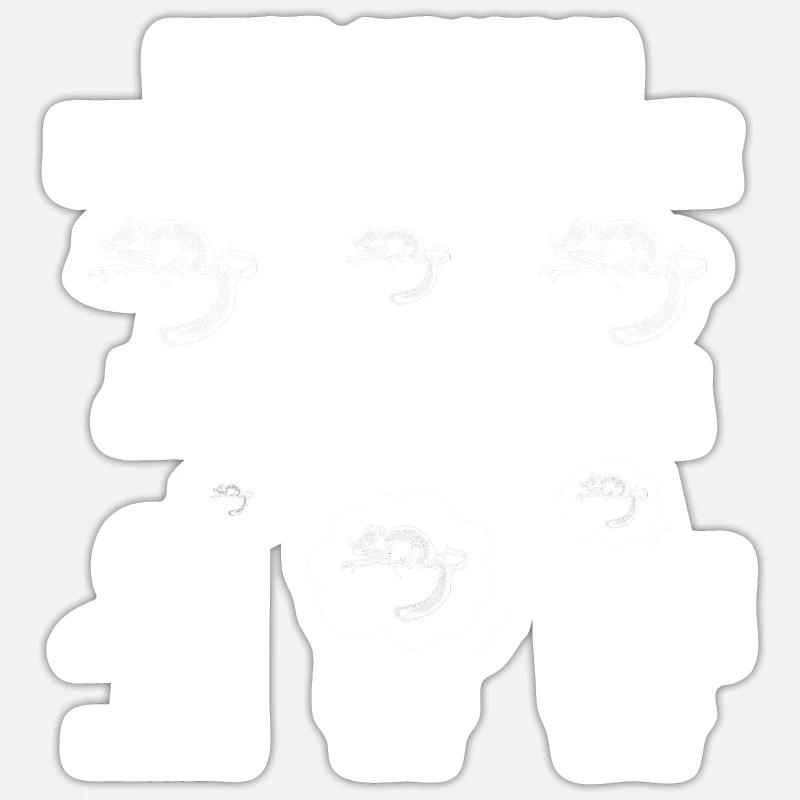 Bilch - Sticker Größe S (10 x 10 cm) - Mattweiß