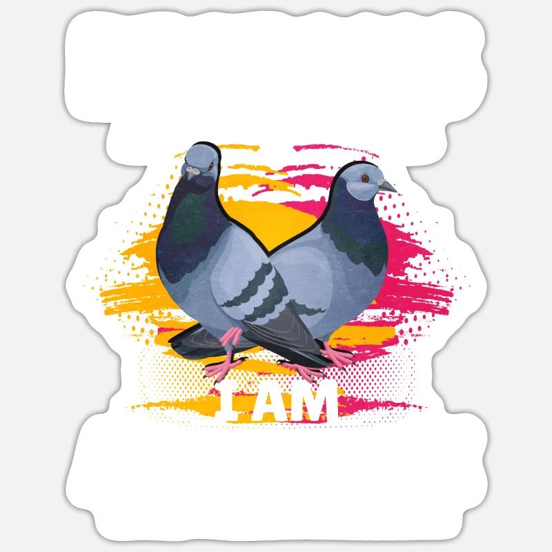 Sticker Größe S (10 x 10 cm) - 