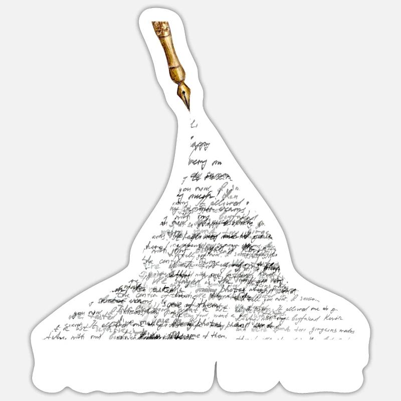 Poetry Is Lit Sticker size S (10 x 10 cm)