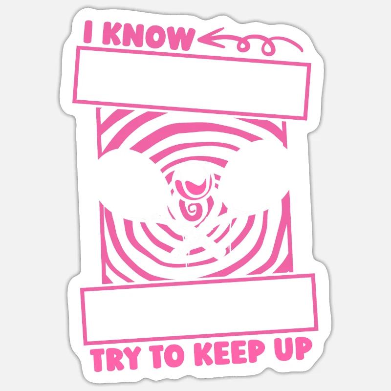 Sticker Größe S (10 x 10 cm) - 