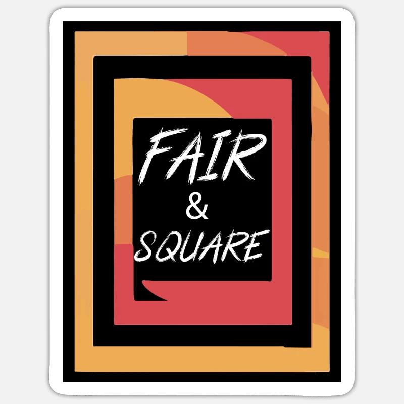 GOOSE ET GANDER - Sticker taille S (10 x 10 cm) - blanc mat