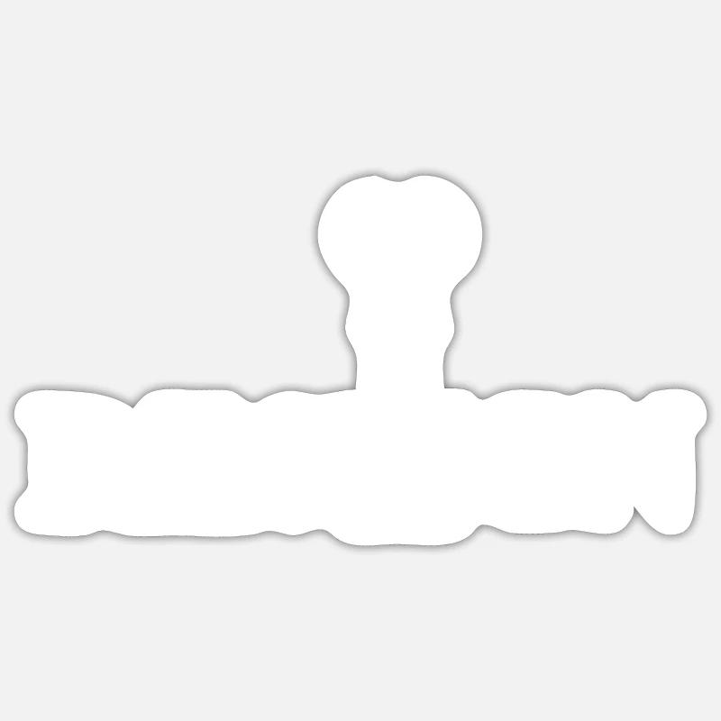 Échecs Veuillez démissionner - Sticker taille S (10 x 10 cm) - blanc mat