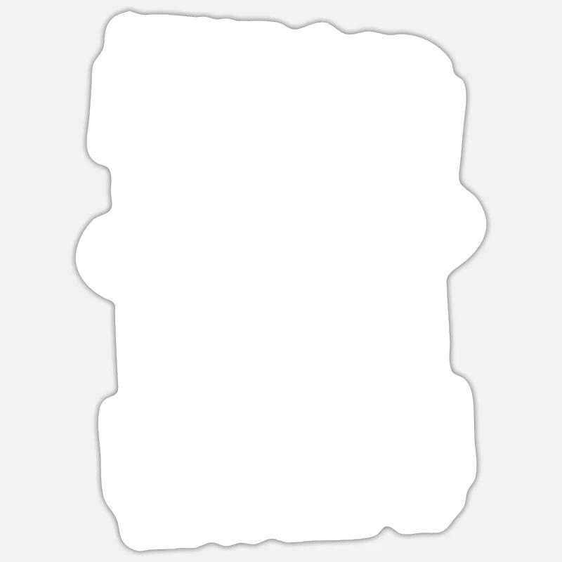 Chipotle Mädchen - Sticker Größe S (10 x 10 cm) - Mattweiß