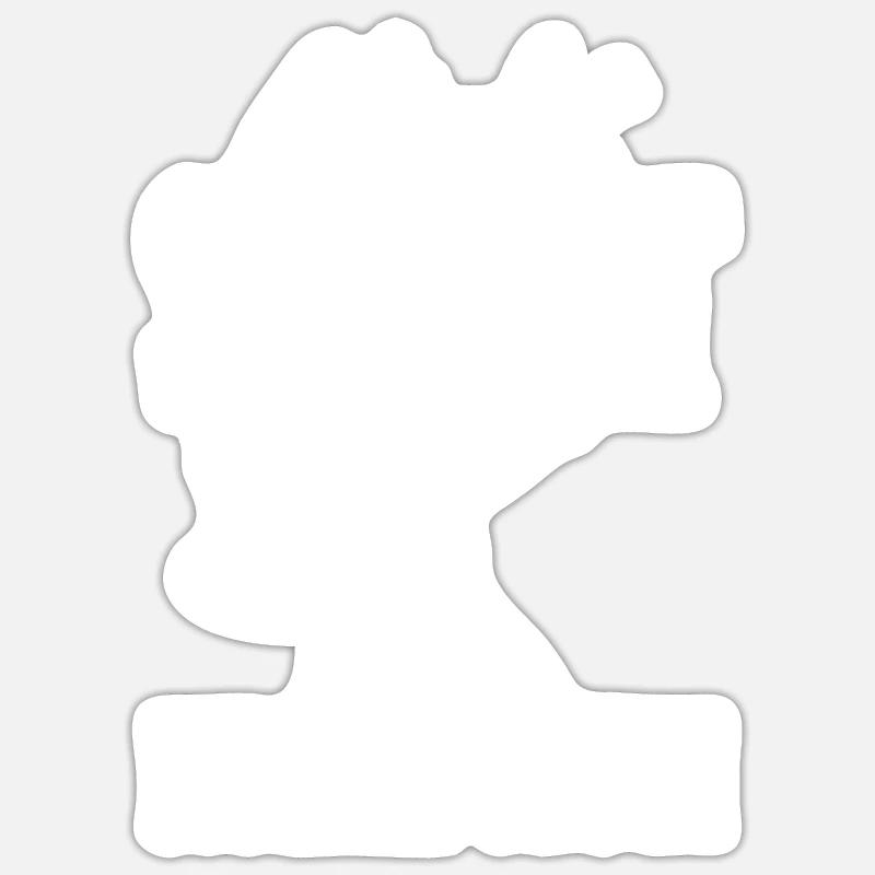 Nurse Night Shift - Sticker size S (10 x 10 cm) - white matte