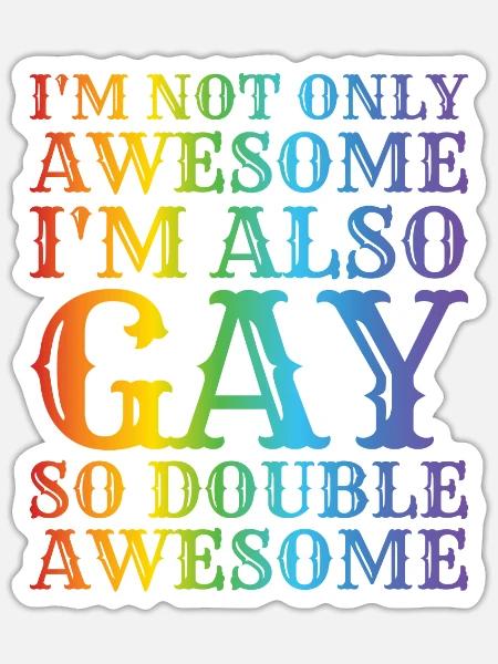 LGBTQ Lesbe Homosexuell Regenbogenflagge Stolz - Sticker Größe S (10 x 10 cm) - Mattweiß